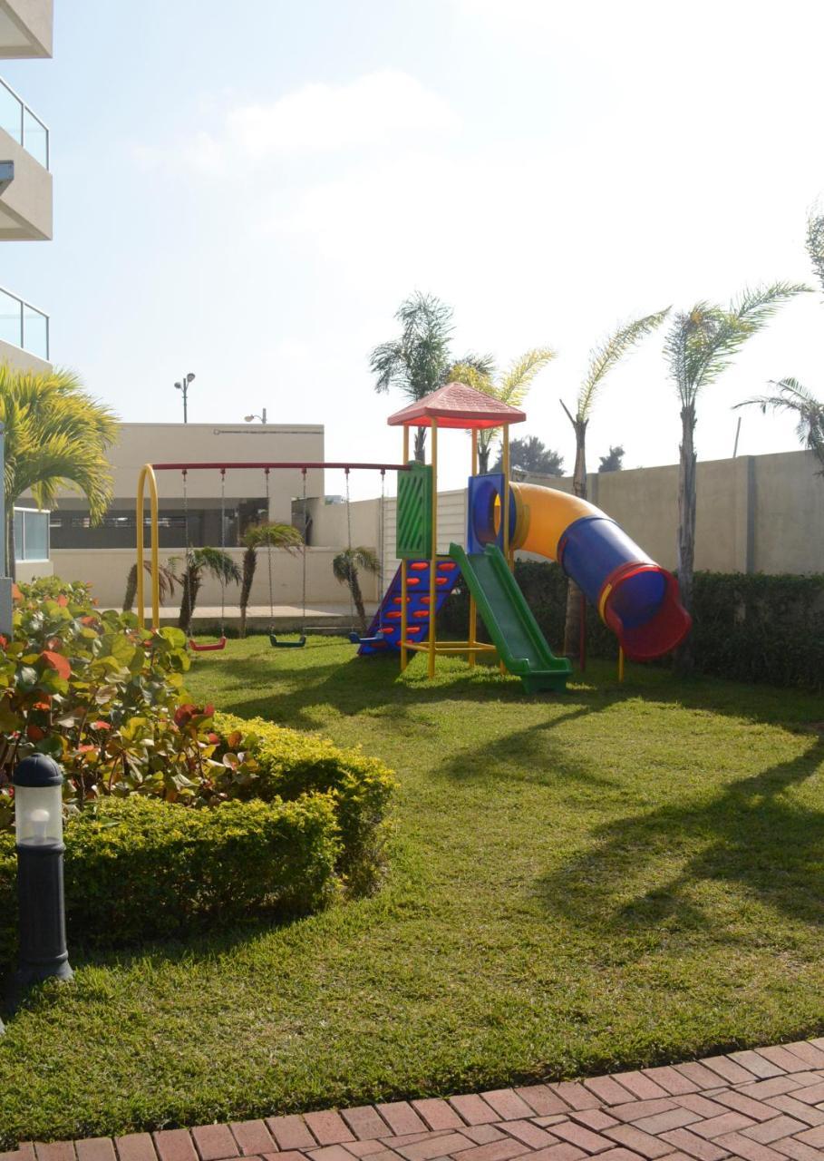 Lindo Departamento Al Pie De Playa Edificio Torre Oceanica Leilighet Salinas  Eksteriør bilde