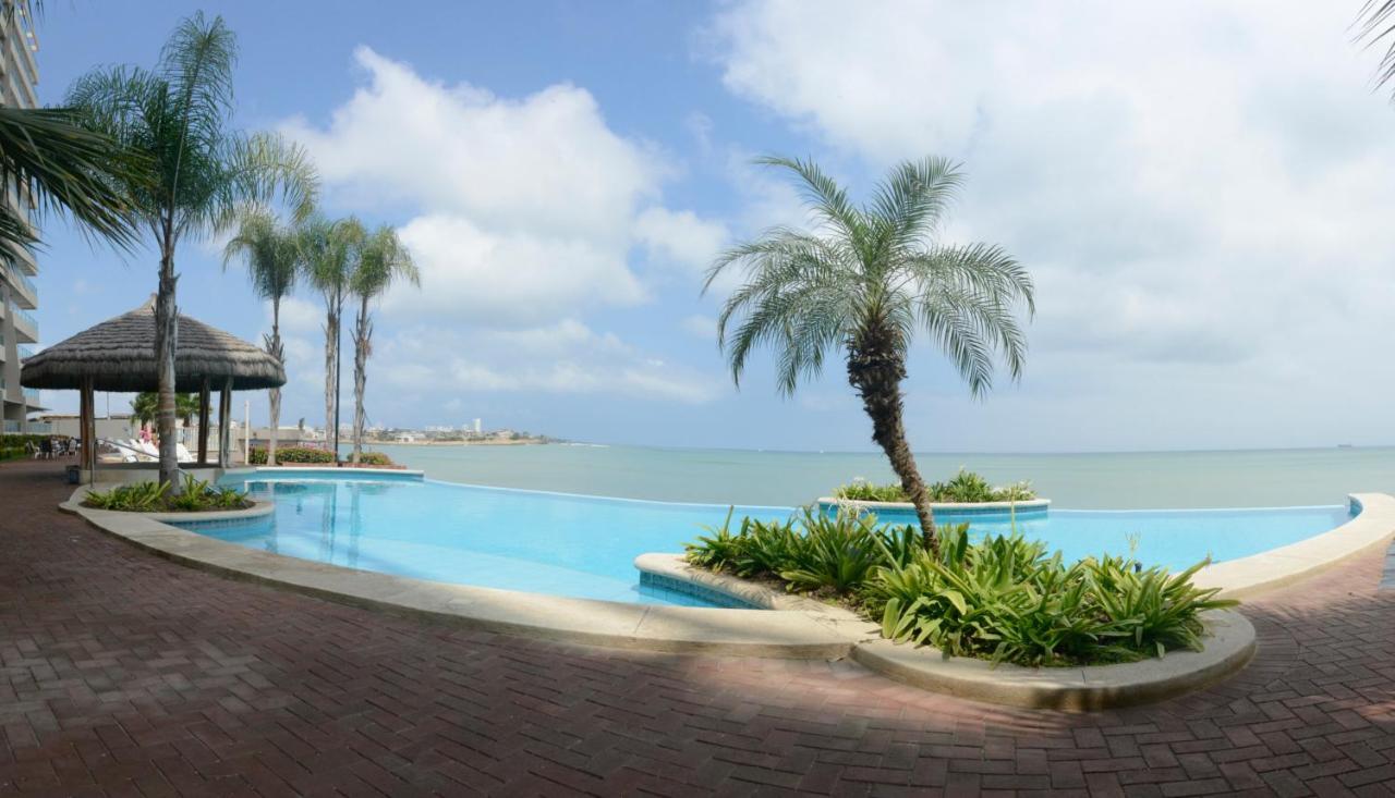 Lindo Departamento Al Pie De Playa Edificio Torre Oceanica Leilighet Salinas  Eksteriør bilde